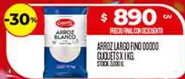 ARROZ LARGO FINO 00000