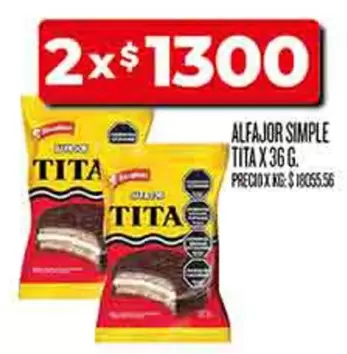 Tita - ALFAJOR SIMPLE
