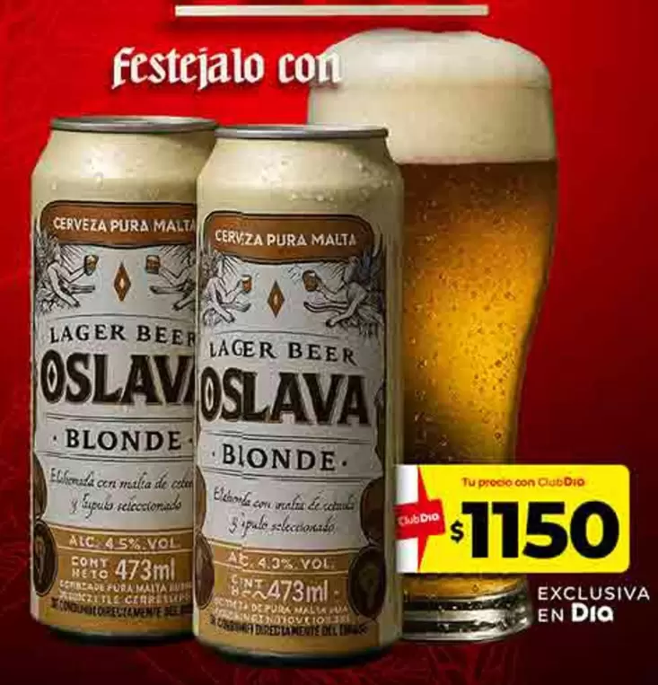 Dia - LAGER BEER OSLAVA