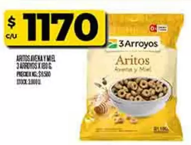 3 Arroyos - ARITOS AVENA Y MIEL
