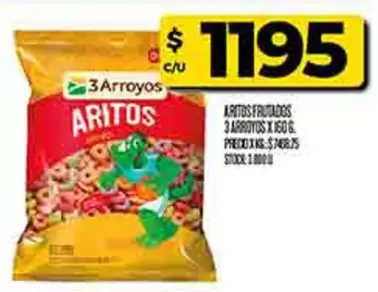 3 Arroyos - ARITOS FRUTADOS