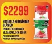 La Serenísima - CLÁSICO