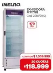 Inelro - EXHIBIDORA MT17NG