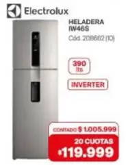 Electrolux - HELADERA IW46S