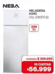 Neba - HELADERA H240