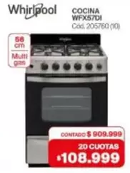 Whirlpool - COCINA WFX57DI