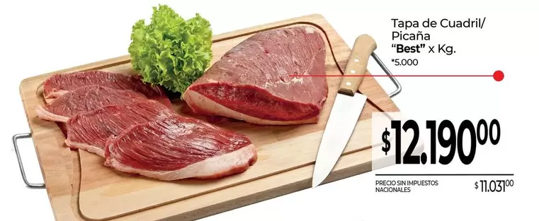 Best - Tapa de Cuadril/ Picaña