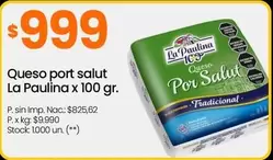 La paulina - Queso port salut