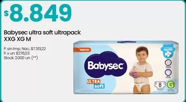 Babysec - Ultra Soft Ultrapack