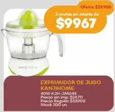EXPRIMIDOR DE JUGO