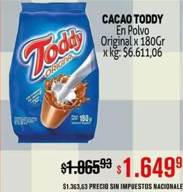 Toddy - CACAO TODDY