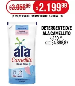 Ala - DETERGENTE D/E ALA CAMELLITO