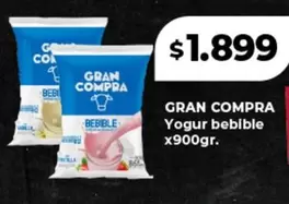 Gran Compra - Yogur bebible