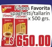 Favorita - spaghetti/tallarín
