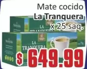 La Tranquera - Mate cocido