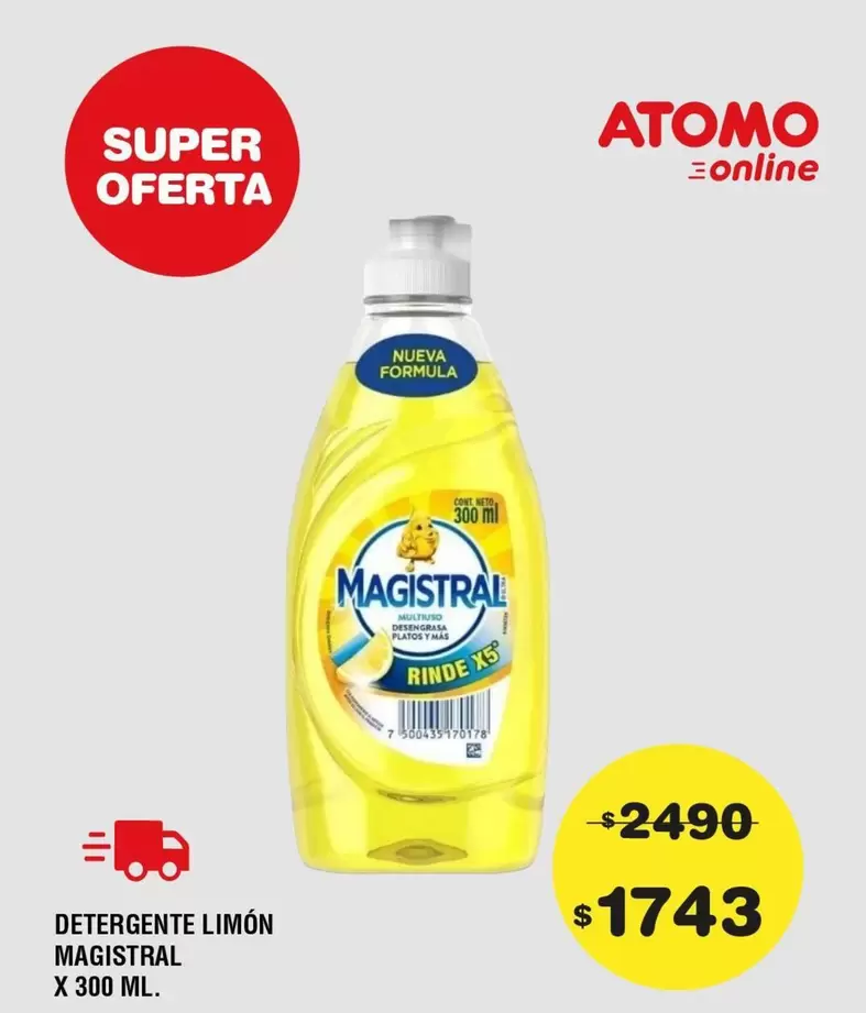 Magistral - DETERGENTE LIMÓN