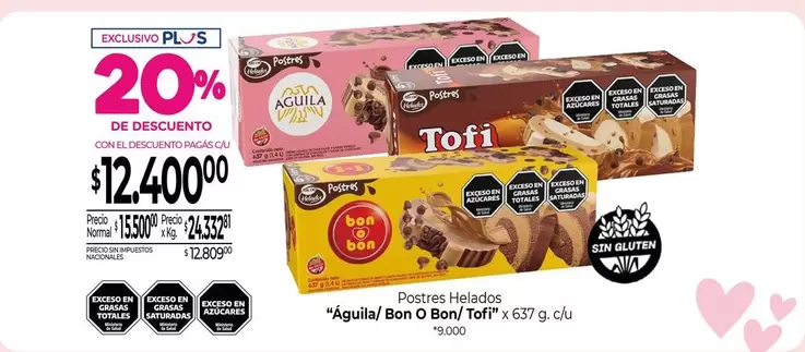 X$ - Aguila, Bon O Bon, Tofi