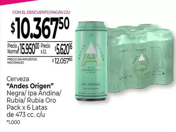 Andes -  Origen