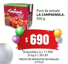 La Campagnola - Puré de tomate