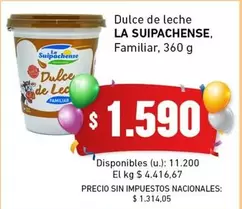 La Suipachense - Dulce de leche