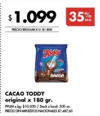Toddy - CACAO TODDY