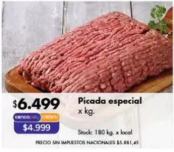 X$ - Picada especial
