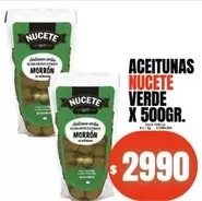 Nucete - ACEITUNAS VERDE