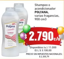 Polyana - Shampoo o acondicionador