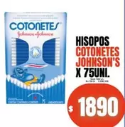 Johnson's - COTONETES