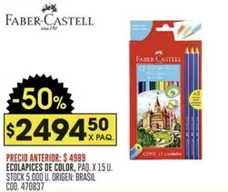 Faber Castell - ECOLAPICES DE COLOR