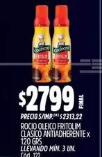 Cocinero - ROCIO OLEICO FRITOLIM CLASICO ANTIADHERENTE