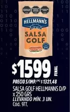 Hellmann's - SALSA GOLF
