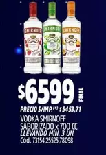 Smirnoff - VODKA SMIRNOFF