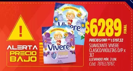 Vivere - SUAVIZANTE
