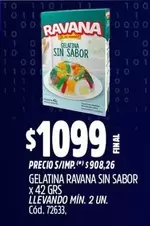 Ravana - GELATINA SIN SABOR