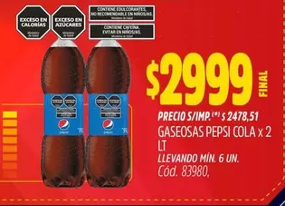 Pepsi - GASEOSAS COLA