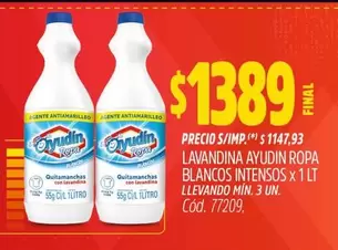 Ayudin - LAVANDINA ROPA BLANCOS INTENSOS