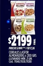 Lasfor - ALMOHADITAS x 200 GRS LLEVANDO MIN. 2 UN.