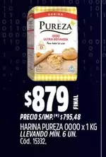 Pureza - HARINA 0000 x 1 KG