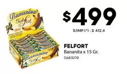 Felfort - Bananita x 15 Gr.