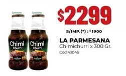 La Parmesana - Chimichurri x 300 Gr.