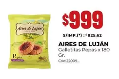 X$ - Galletitas Pepas