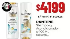Pantene - Shampoo y Acondicionador
