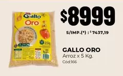 Gallo Oro - Arroz