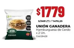 Unión - Hamburguesa de Cerdo