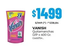 Vanish - Quitamanchas