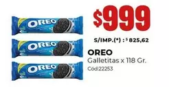 Oreo - Galletitas x 118 Gr.