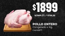 X$ - POLLO ENTERO