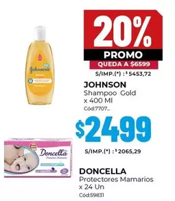 Johnson's - Shampoo Gold