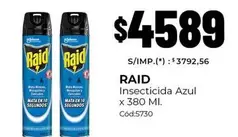 Raid - Insecticida Azul